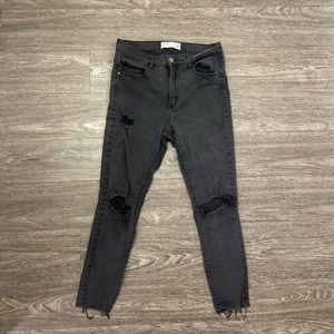Garage Skinny Ankle Jeans
